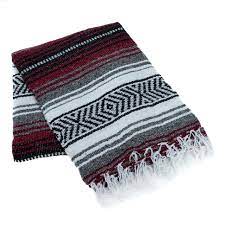 The mexican blanket from benevolence la is a multipurpose twin size blanket. Classic Mexican Blanket By La Montana 74 X 53