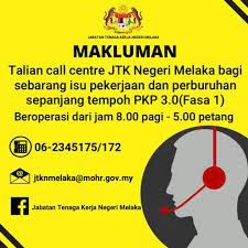 Get their location and phone number here. Jabatan Tenaga Kerja Negeri Melaka Home Facebook