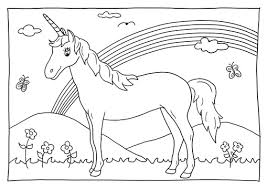 Kostenlose ausmalbilder in einer vielzahl von themenbereichen, zum ausdrucken und anmalen. Ausmalbild Einhorn Stock Illustration Adobe Stock