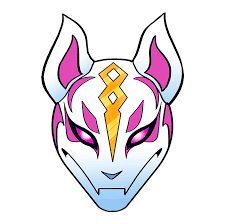 How To Draw Drift Mask From Fortnite Carnet De Dessin Dessins Faciles Dessin