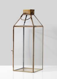 Large Square Gold Lantern Gold Lanterns Modern Lanterns Black Pillar Candles