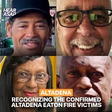 Recognizing the confirmed #Altadena #EatonFire victims 🙏🏾 • Anthony &  Justin Mitchell • Erliene Louise Kelley (83) • Rodney Kent Nickerson (83) •  Victor Shaw (66)