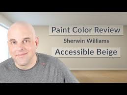 Sherwin Williams Accessible Beige Color Review Youtube