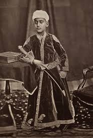 the Nizam of Hyderabad receiving the ...