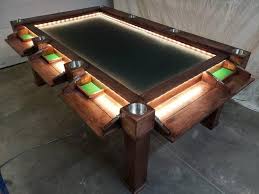 Maple 8 Player Board Game Table Etsy In 2020 Board Game Table Table Games Dnd Table