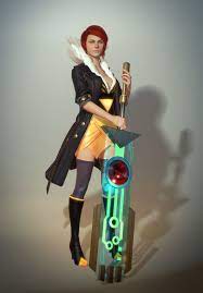 Artstation Transistor Red Chang Gon Shin Illyustracii Dizajn Personazhej Risunki