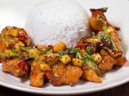 Crispy Pineapple Chicken And Shrimp Cheesecake Factory Recipe Chicken Sweet And Spicy Sauce Pineapple Chicken
