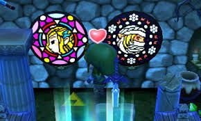 To order this month's stained glass pattern in the glass eye (.eye) format click on the glass eye icon to the left. Tumbling Leaves Some Zelda And Sheik Stained Glass Patterns With