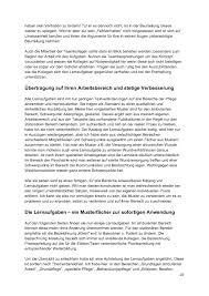 Pflegebericht mit beurteilung der ergebnisse der pflegerischen maßnahmen durchführungsnachweiß zusatzblätter: Bod Leseprobe Lernaufgaben