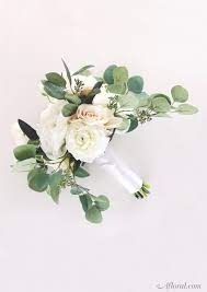 Silk Flower Wedding Bouquet Make Your Own Bridal Bouquet With Fake Flowers From Af Wedding Bouquet Fake Flowers Silk Flower Wedding Bouquet Diy Bridal Bouquet