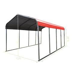 Keep your car safe throughout the upcoming seasons—let a professional design. Golden Mount Classic Steel Carport