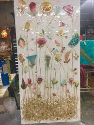 Pin By Sue Cheney On Art Broken Glass Crafts Glass Art Glass Window Art