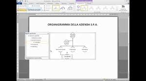 8 Creazione Documenti In Word Creare L Organigramma Aziendale Youtube