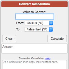 Temperature Conversion Calculator