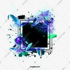Creative Hand Painted Gradient Fragment Text Box Spatter Float Frame Png Transparent Clipart Image And Psd File For Free Download Geometric Background Clipart Images Background Vintage