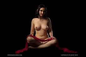 Nora Rose Scarf Nude Muse - Curvy Erotic