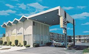 Astro Motel Postcard Antioch Ca Googie Architecture Mid Century Exterior Googie