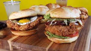 On the street of cummings center and street number is 100. Phantom Gourmet Flip The Bird Chicken Sandwiches Facebook