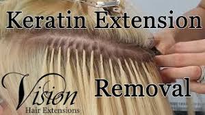 Then, start rubbing the nail with a washcloth or paper towel and watch as both last week's polish and the fresh stuff disappear. How To Remove Keratin Or Fusion Hair Extensions Vision Hair Extensions