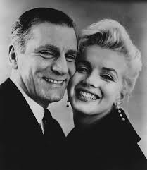 Laurence Olivier & Marilyn Monroe, star in the (1957) film... The Prince  and the Showgirl ⭐
