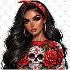 15 Latina Png, Hoodie Skull Roses, Beautiful Chicana Woman, Latina Woman  Png, Chicana Clipart, Latina Girl Png, Latina Png, Hispanic Clipart