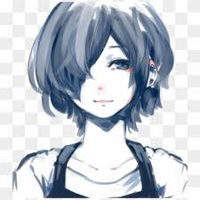 This hd wallpaper is about anime, anime girls, punishing: Anime Transparent Badass Girl With Short Black Hair Hd Png Download 850x899 2687554 Pngfind