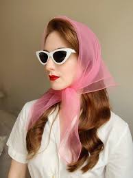 Check spelling or type a new query. Vintage Hair Scarf Styles How To Wear Vintage Nylon Chiffon Scarves The Dapper Dahlia