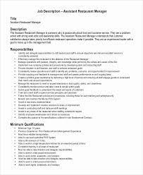 Assistant Manager Duties Resume Beautiful Sample Assistant Manager Job Description 10 Examples In Assistant Jobs Assistant Manager Job Description