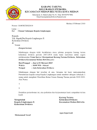 Sdr/sdri anggota karang taruna krida muda di surakarta. Contoh Undangan Karang Taruna Hal