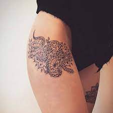 But of course, there are designs that for example, the polynesian ankle tattoo symbolizes innocence. 125 Best Thigh Tattoos For Women Cute Design Ideas 2021 Guide