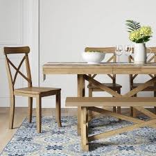 Set Of 2 Litchfield X Back Dining Chair Light Brown Threshold In 2020 Extension Dining Table Dining Chairs Farmhouse Dining Chairs