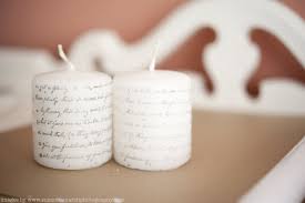 Ink Stamped Candle Tutorial From Sparkle Hay Diy Prints Printed Candles Diy Candles