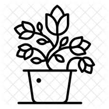 Free Free 53 Outline Flower Pot Svg SVG PNG EPS DXF File