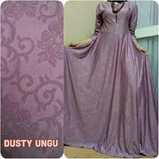 Warna lavender juga cocok dipadukan dengan berbagai warna lainnya, seperti celana lavender ini. Gamis Jersey Dusty Ungu Lavender Motif Relief Hasuna Shop Maxi Long Dress Hasunashop Shopee Indonesia