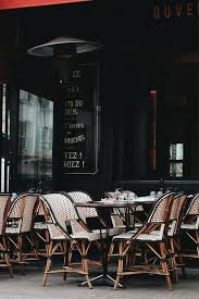 pin by victorian maison de ferme on black paris cafe interior french bistro chairs paris cafe