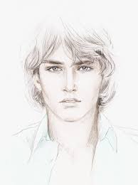 Handsome Boy Face Drawing I make videos step by step. handsome boy face drawing