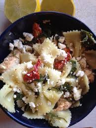 Nordstrom E Bar Lemon Bowtie Pasta Salad Lemon Pasta Recipes Lemon Chicken Pasta