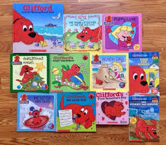 Clifford is named after an imaginary friend. 11 Clifford The Big Red Dog Books By Norman Bridwell 2 Hardcover 9 Paperback All Are In Good To Excellent Condition Includes Dog Books Red Dog Little Pigs