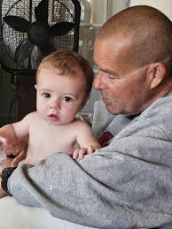 Gramps little man❤️ Spinding time with this little guy just brings me back  to life. Thank you Josh and Hannah❤️ You have one amazing little boy❤️