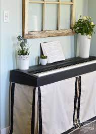Diy Keyboard Stand Skirt Diy Room Decor For Teens Piano Decor Room Diy