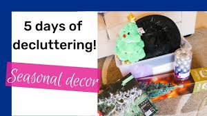 6 amazing tips that will make cleaning up holiday meals a breeze! Declutter Christmas Decorations Minimising Christmas Decor Youtube