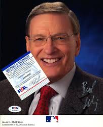 AUTOGRAPHED 8X10 BASEBALL HOF PSA