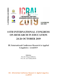Pdf 1th International Congress On Research In Education Esra Ozturk Academia Edu