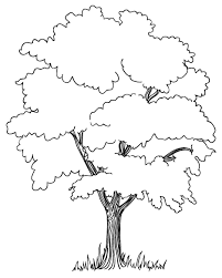 Tree Color Page Coloring Pages Color Plate Coloring Sheet Printable Coloring Picture Tree Coloring Page Earth Day Coloring Pages Tree Drawing