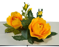 The hex code for yellow is #ffff00. Rose Flower Symbolism And Meaning With 3d Pop Up Card Viet Nam Popup Cards And Handicrafts