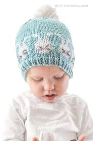 Easter Bunnies Hat KNITTING PATTERN