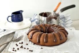 Fresh strawberries are sprinkled throughout this soft and dense. Healthier Chocolate Pound Cake Recipe Barbara Bakes