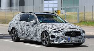 The c 300 interior is just as impressive. 2021 Mercedes C Class Wagon Prototype Comes Out To Play Carscoops