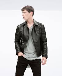 Biker Jacket View All Jackets Man Zara Canada Motorradjacke Bikerjacke Lederjacke Manner