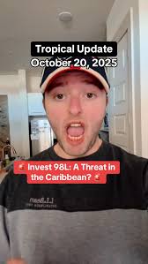 10/20/25: 🚨 Invest 98L (future Melissa) could be our biggest threat of the  season , ., ., ., #weather #meteorologist #hurricane #melissa  #tropicalupdate